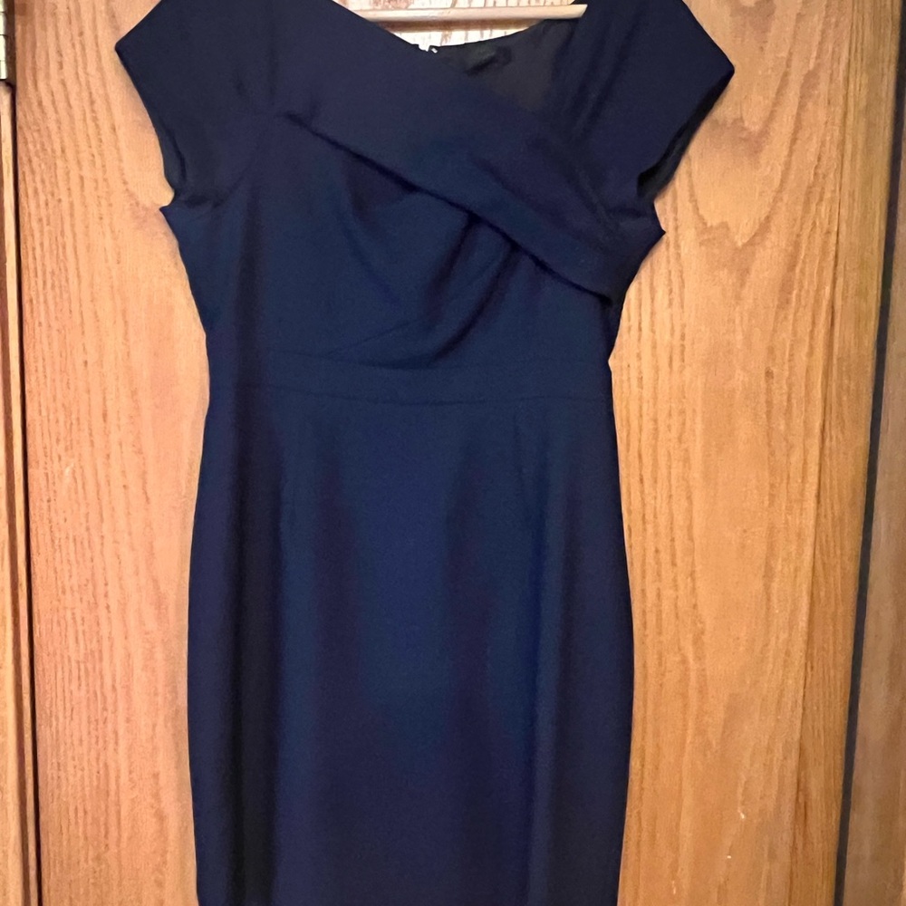 J.Crew navy blue dress